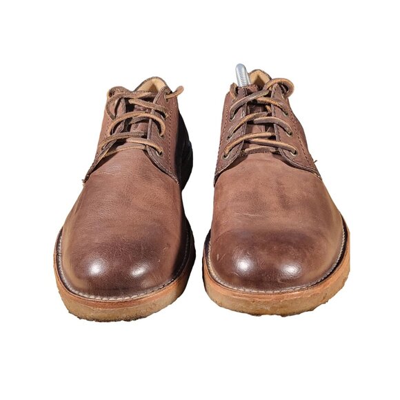 Frye Oxford Shoes Men Sz 12 D Brown Leather Lace Up Low Top main image 6